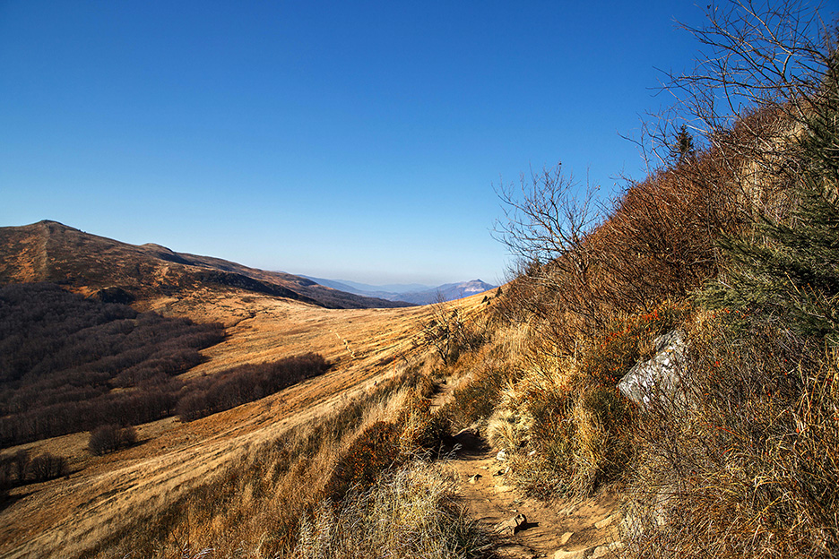 Bieszczady szlak pok Krzemieniem