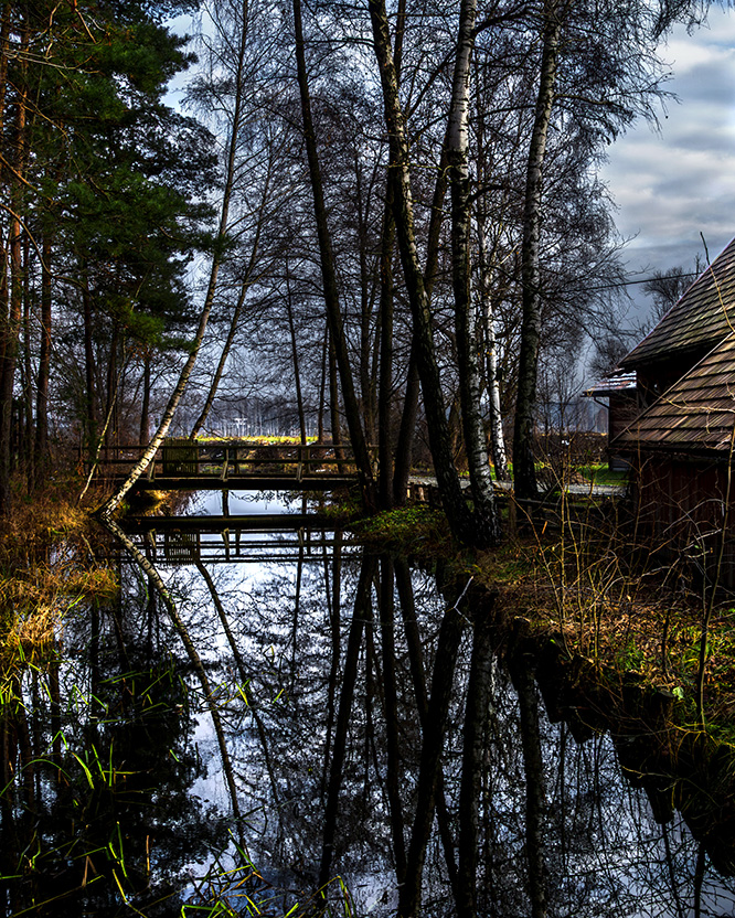 wejście do Skansenu w Kolbuszowej